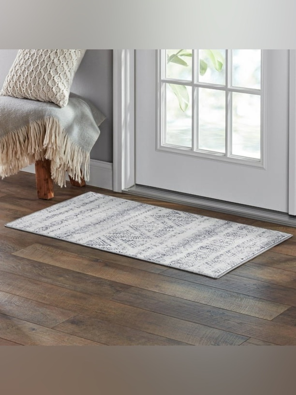 NWT Member's Mark Everwash Washable Accent Rug, 2'x 3'7"